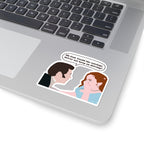 Oh God. Could The Carriage Driver Not Keep On Driving? Colin & Penelope Bridgerton Netflix Sticker
