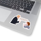 I Want To Be With Someone Who Knows Who They Are Penelope Featherington & Lord Debling  Bridgerton Netflix Sticker