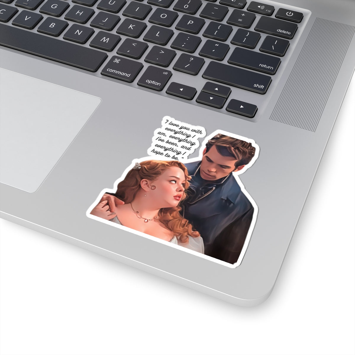 I Love You With Everything I Am Penelope & Colin Netflix Bridgerton Sticker