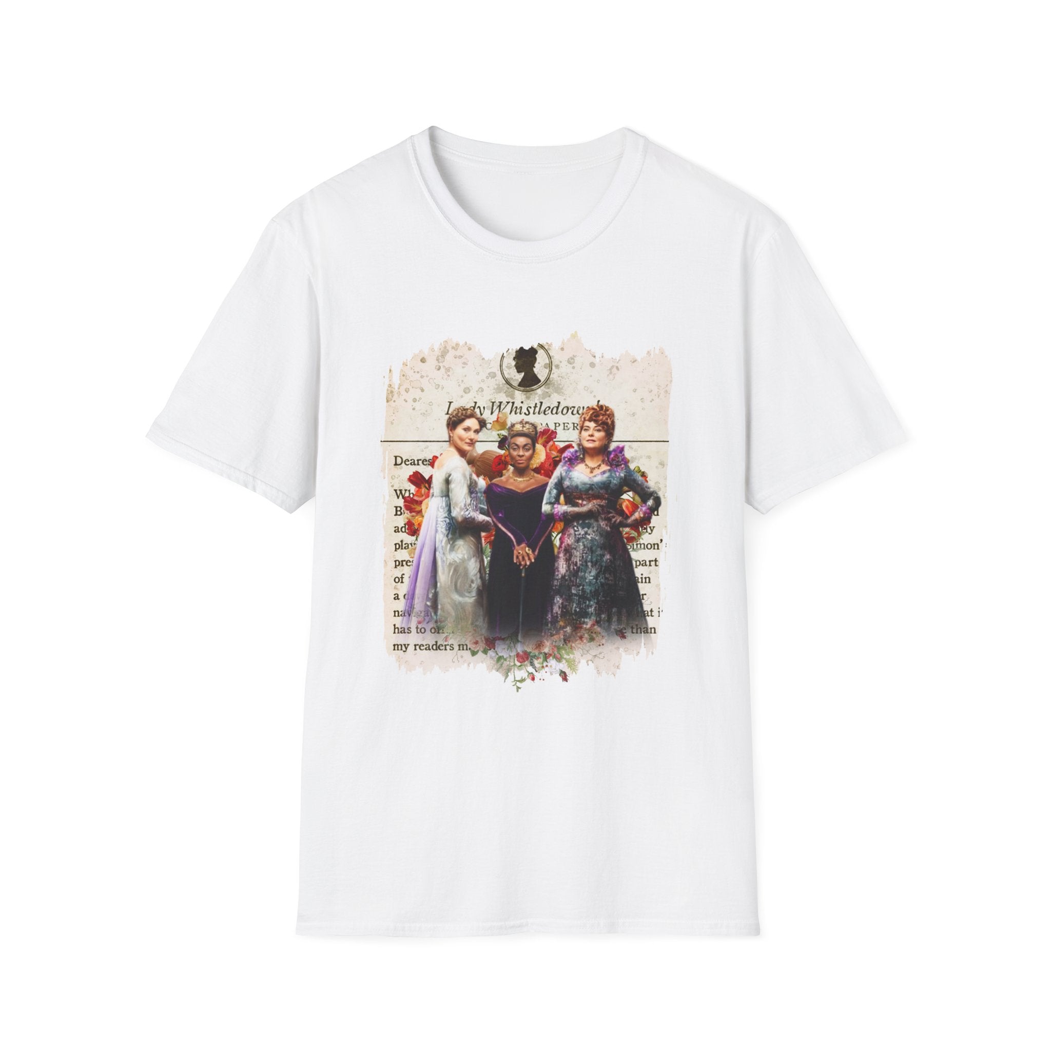 Lady Danbury, Violet Bridgerton, Portia Featherington Lady Whistledown Society Papers Netflix T-Shirt