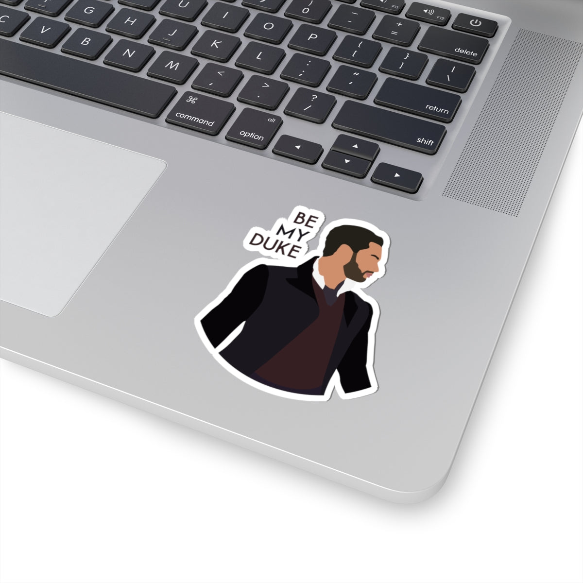 Be My Duke Simon Basset Duke Of Hastings Bridgerton Netflix Sticker