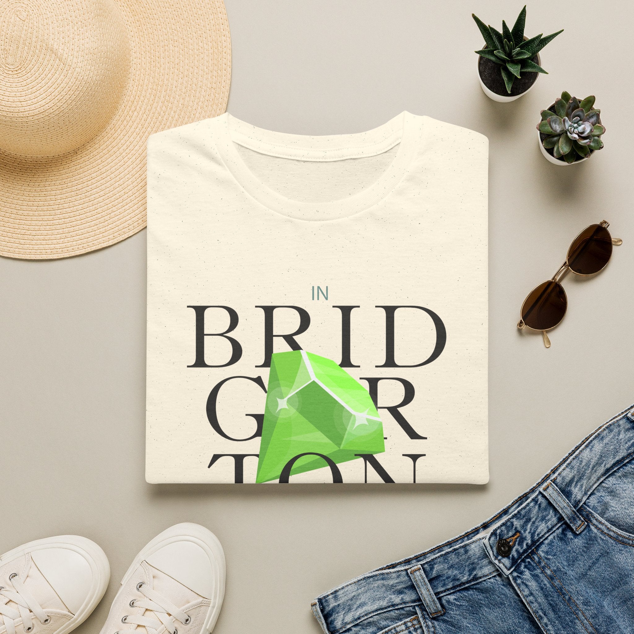 In Bridgerton We Trust Netflix Emerald T-Shirt