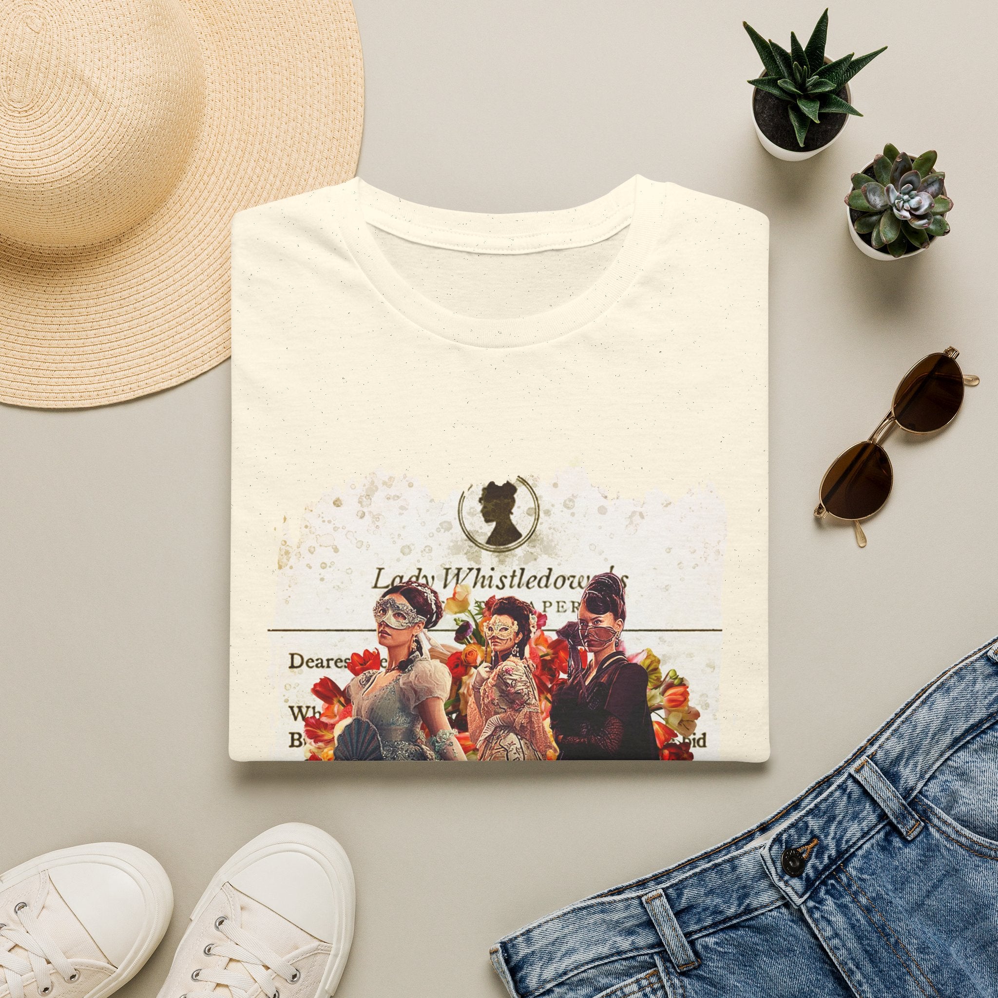 Araminta, Rosamund & Posy Lady Whistledown Society Papers Netflix T-Shirt