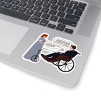 Penelope Featherington & Lord Remington Bridgerton Netflix Sticker