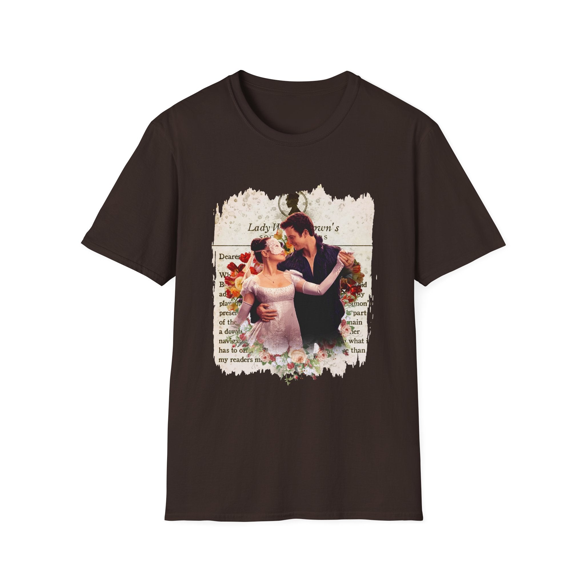 Benedict Bridgerton & Sophie Baek Lady In Silver Lady Whistledown Society Papers Netflix T-Shirt