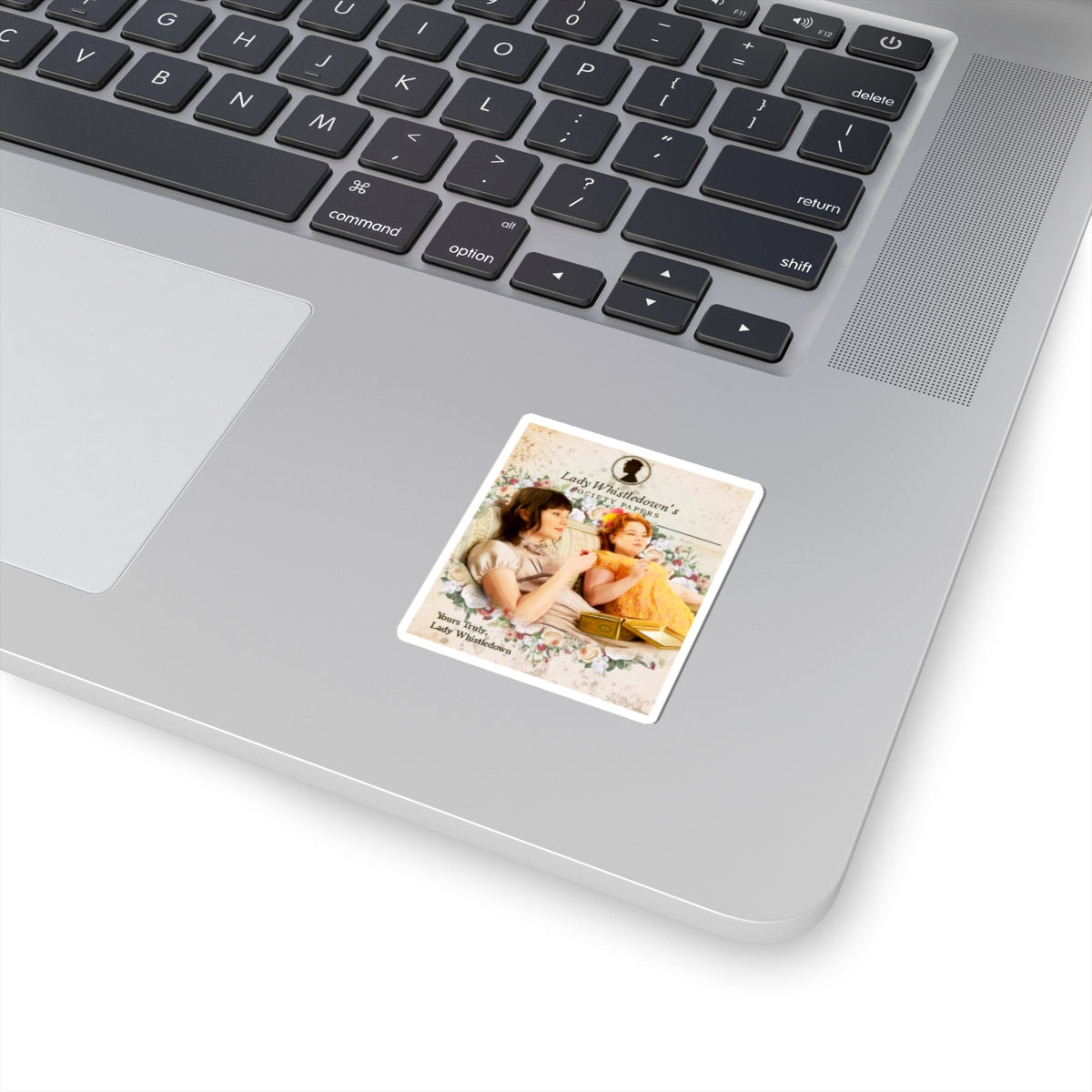Penelope and Eloise Lady Whistledown Society Papers Bridgerton Netflix Sticker