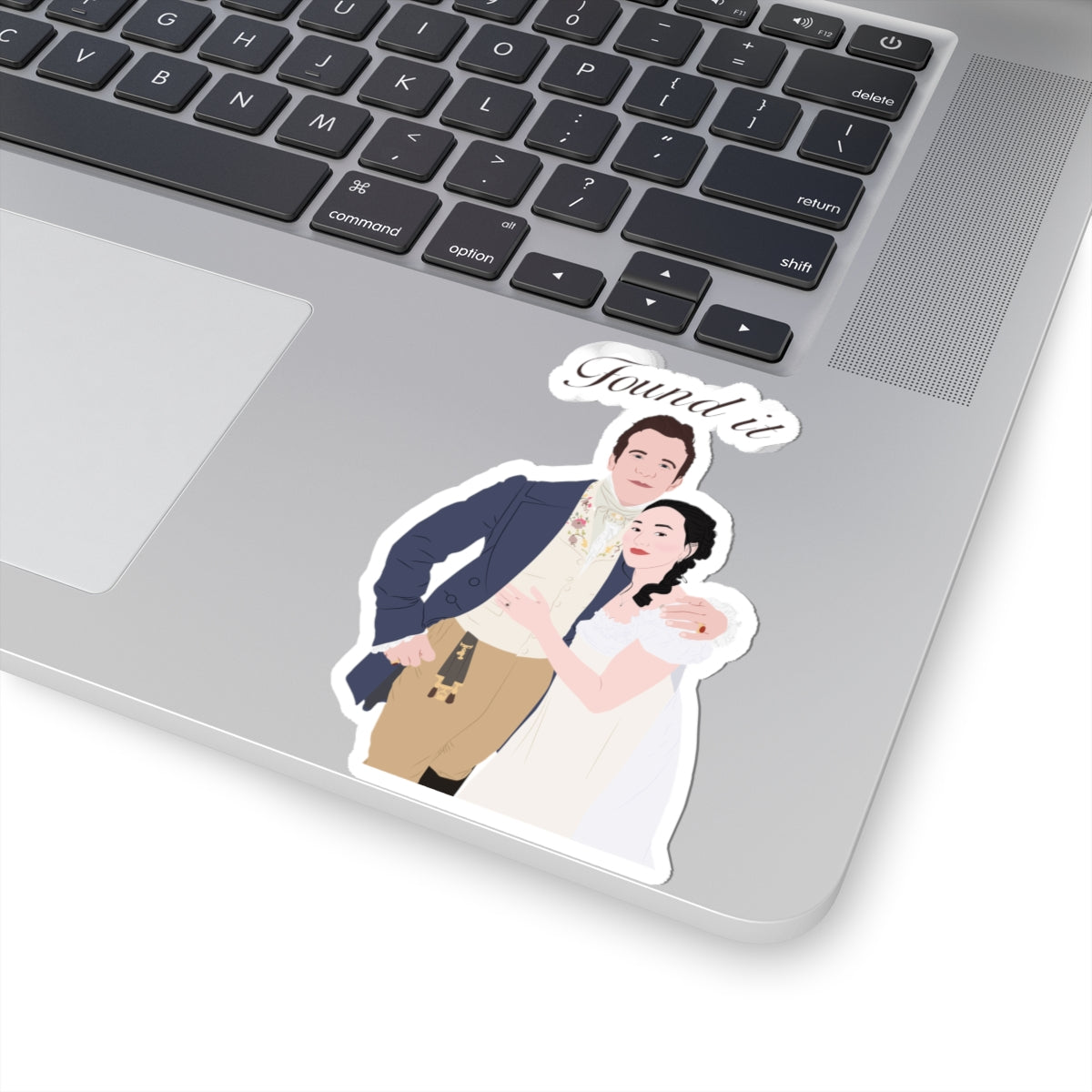 Found It Benedict Bridgerton & Sophie Bridgerton Wedding Kiss Netflix Sticker