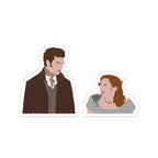 Bridgerton Netflix Colin Bridgerton & Penelope Featherington Polin Sticker