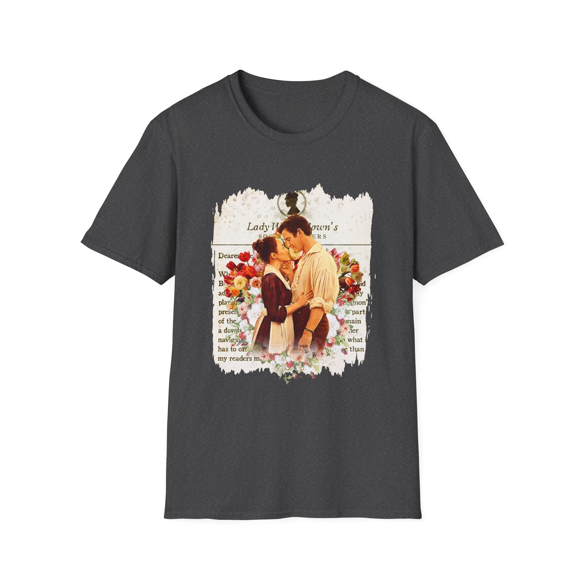 Benedict Bridgerton & Maid Sophie Baek Lady Whistledown Society Papers Netflix T-Shirt
