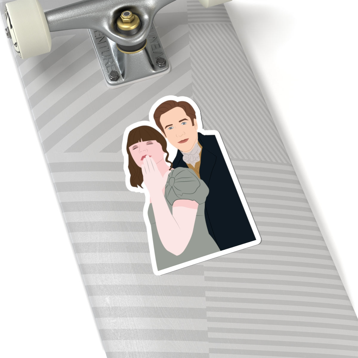 Eloise Bridgerton & Sir Phillip Crane Philoise Netflix Sticker