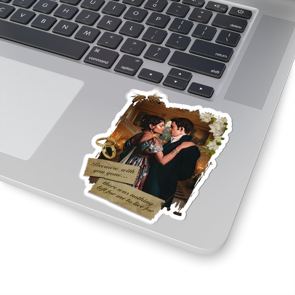 Kate & Anthony Bridgerton Portrait Netflix Sticker