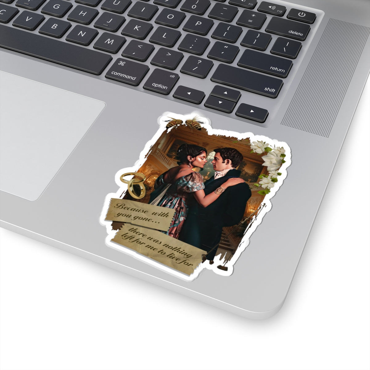 Kate & Anthony Bridgerton Portrait Netflix Sticker