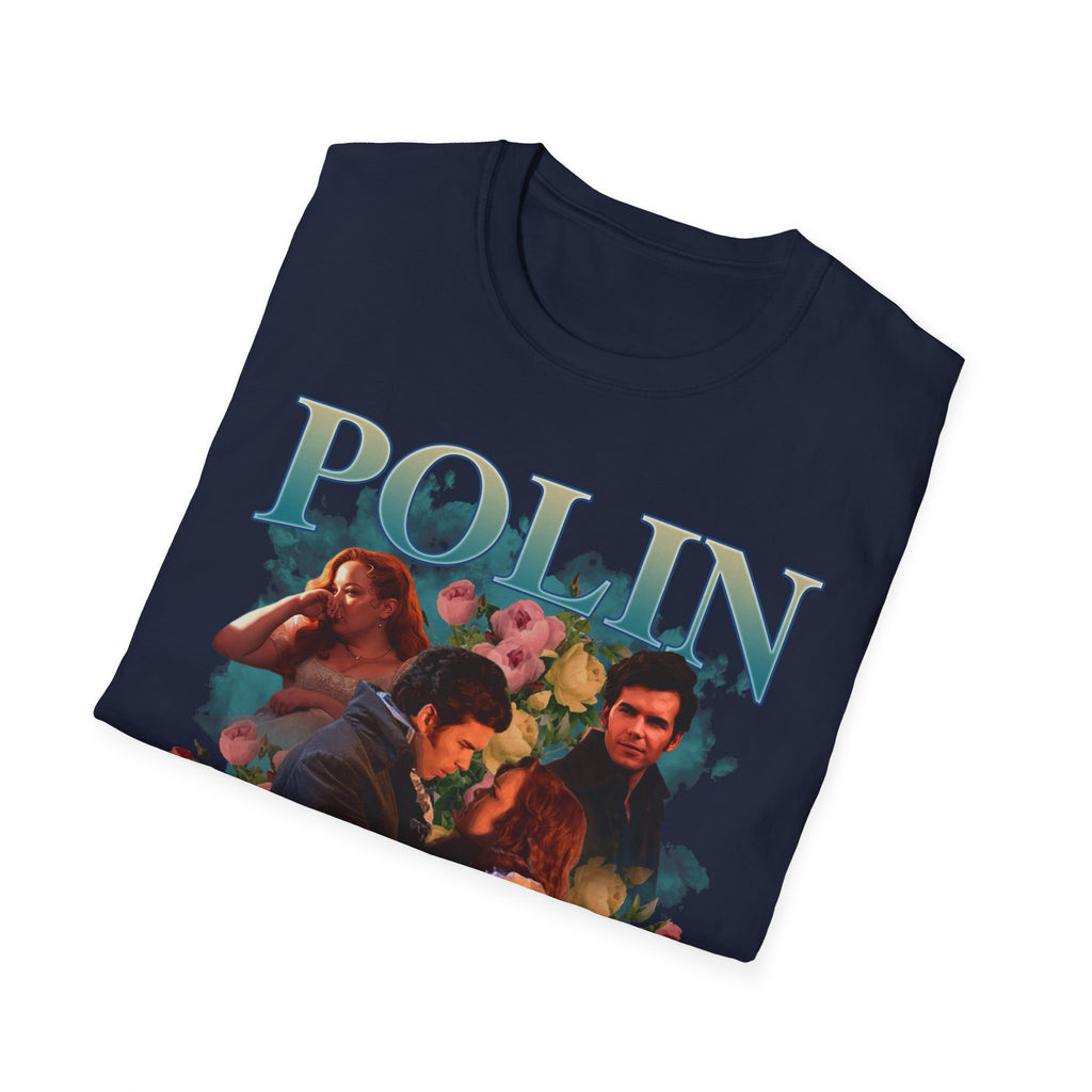 Polin 90's Colin & Penelope Bridgerton Netflix T-Shirt