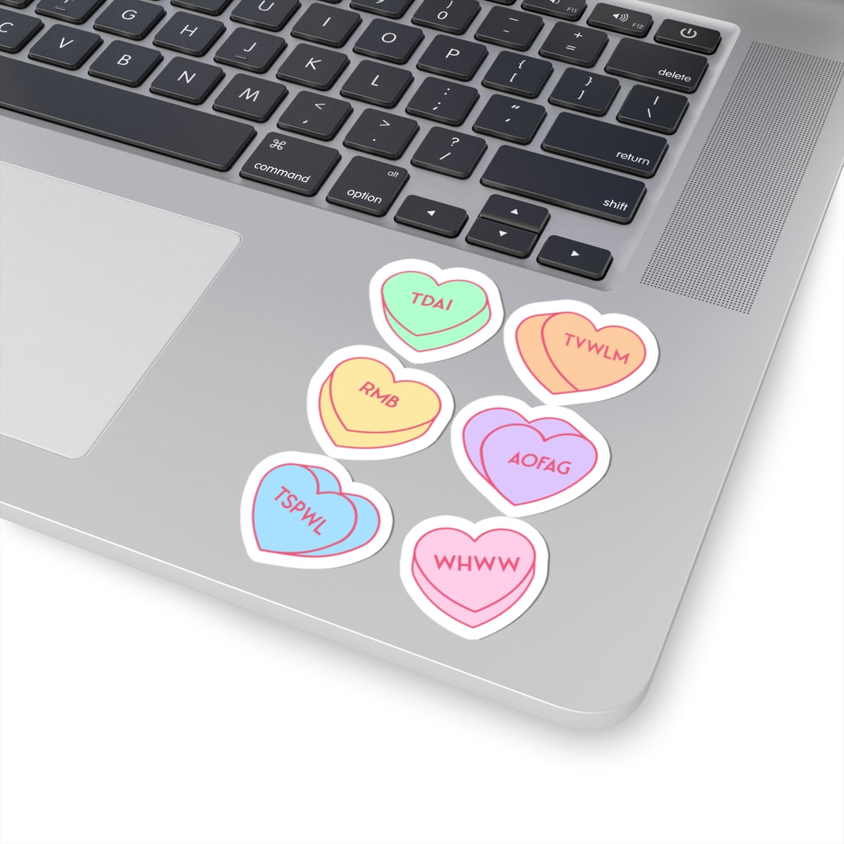 Bridgerton Books Valentine's Day Heart Candy Netflix Sticker