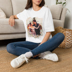 Benedict Bridgerton & Sophie Baek Lady In Silver Lady Whistledown Society Papers Netflix T-Shirt