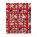 Simon & Daphne Christmas Bridgerton Netflix Throw Blanket