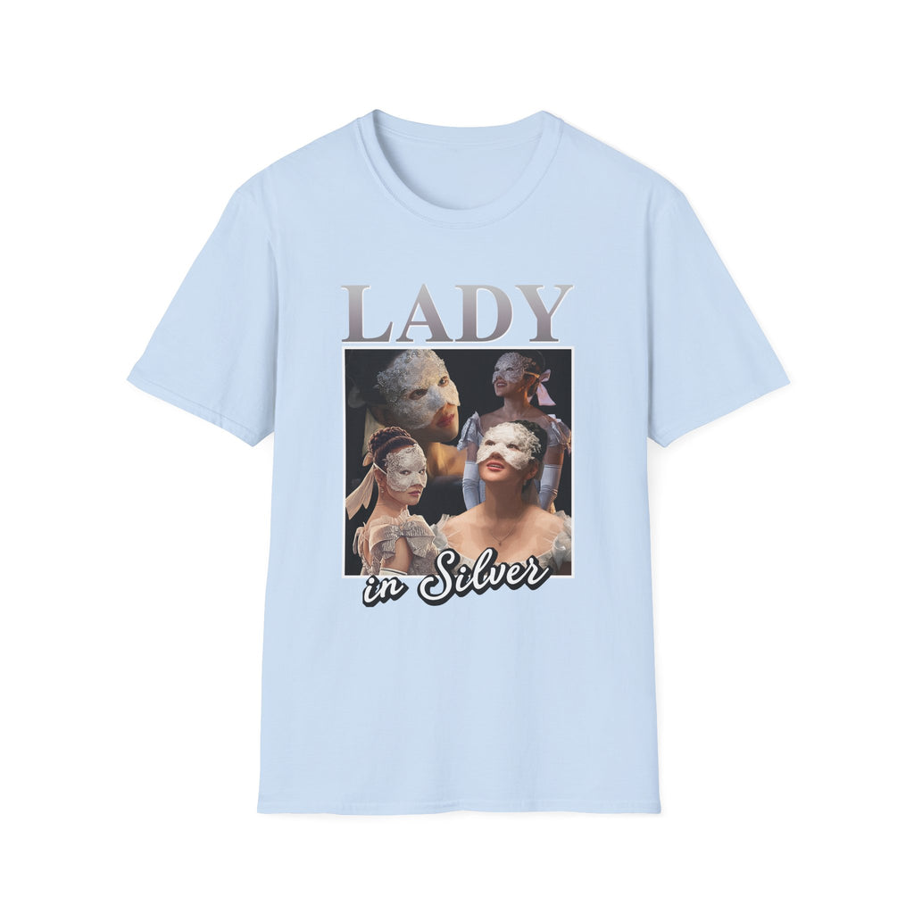 Lady In Silver 90's Bridgerton Netflix T-Shirt