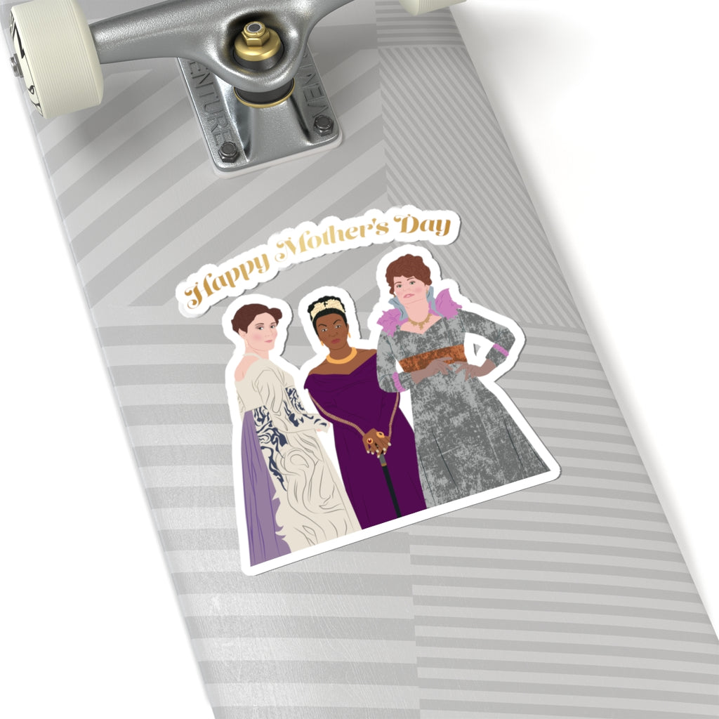 Lady Danbury, Violet Bridgerton, Portia Featherington Bridgeton Netflix Happy Mother's Day Sticker