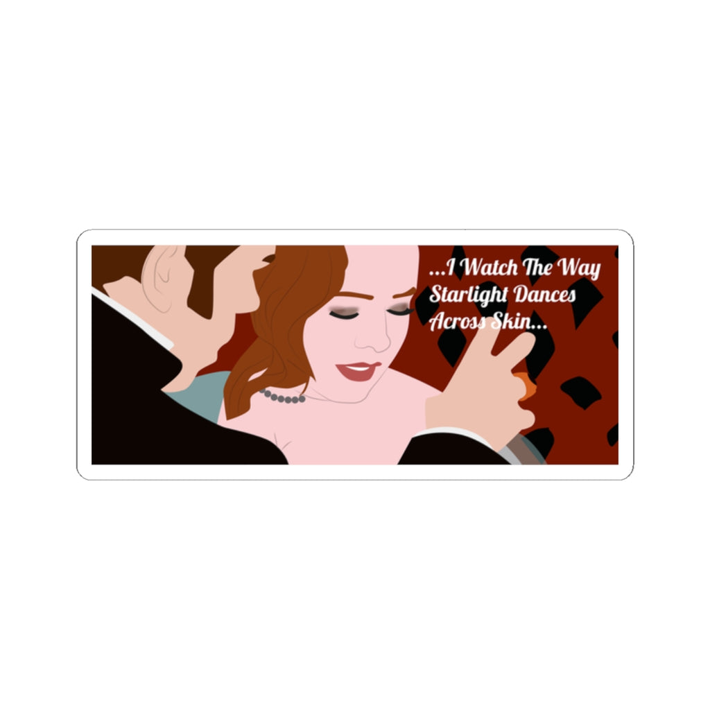 I Watched The Way Starlight Dances Across Skin Colin & Penelope Birdgerton Netflix Sticker