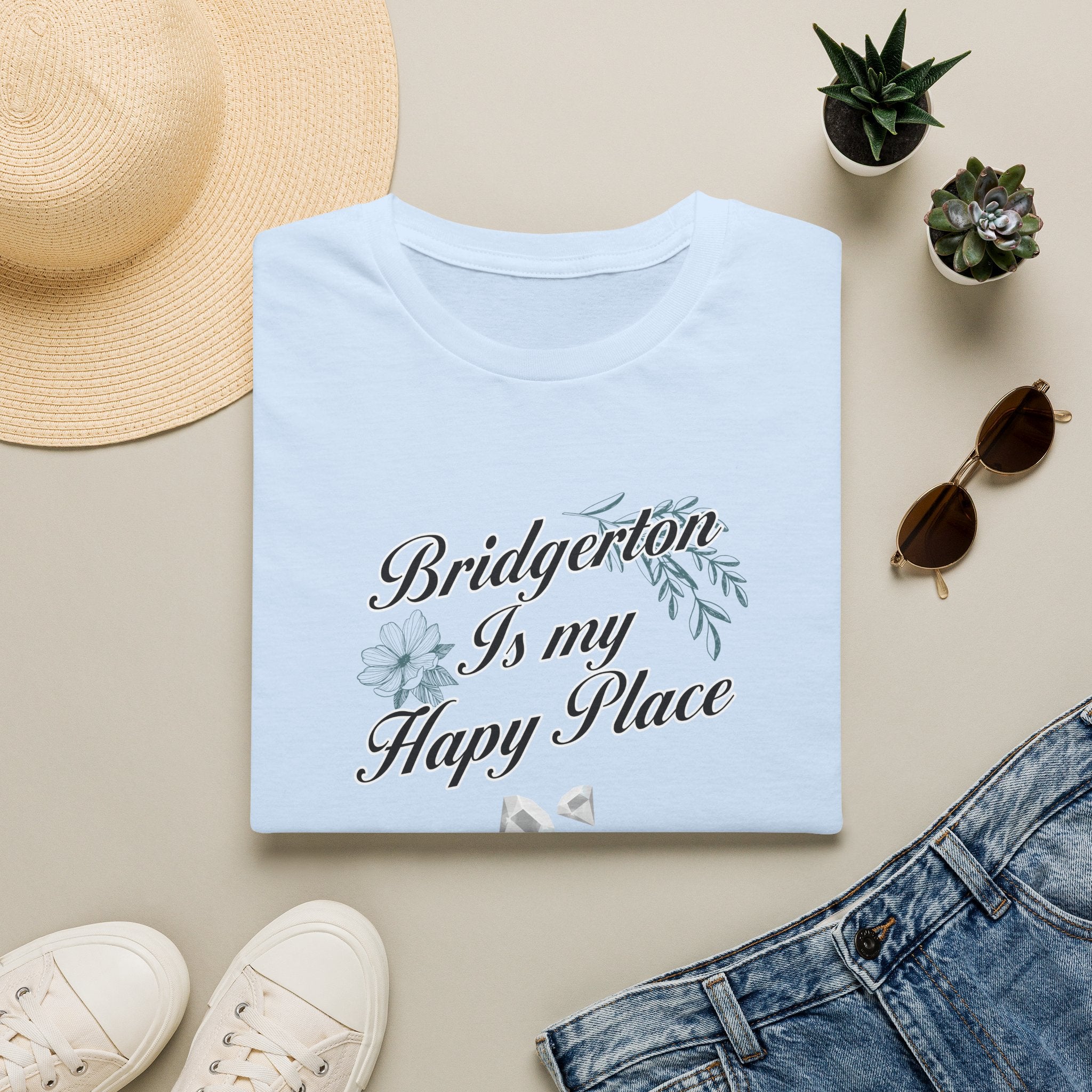 Bridgerton Is My Happy Place Netflix Bridgerton T-Shirt