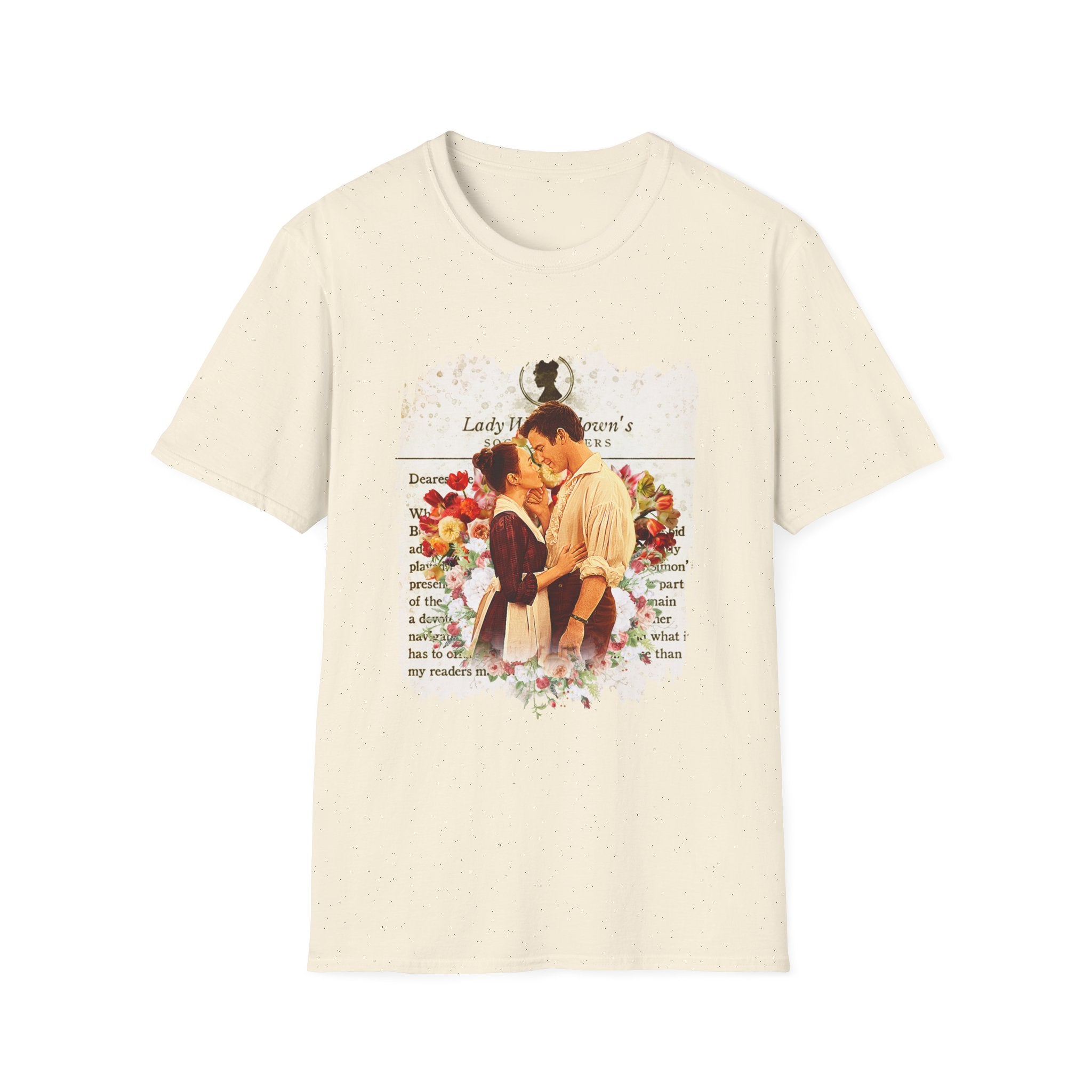 Benedict Bridgerton & Maid Sophie Baek Lady Whistledown Society Papers Netflix T-Shirt