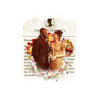 Will Mondrich & Alice Mondrich Lady Whistledown Society Papers Netflix Sticker
