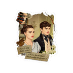 She's My Little Sister Hyacinth & Gregory Bridgerton Netflix Sticker