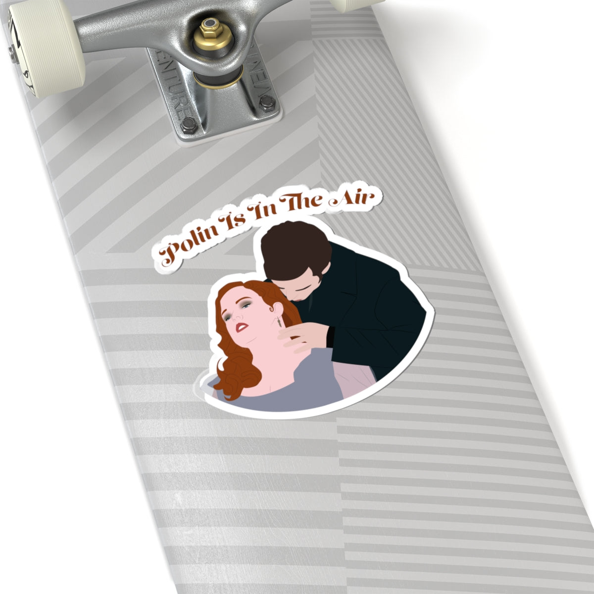 Polin Is In The Air Colin & Penelope Bridgerton Netflix Sticker