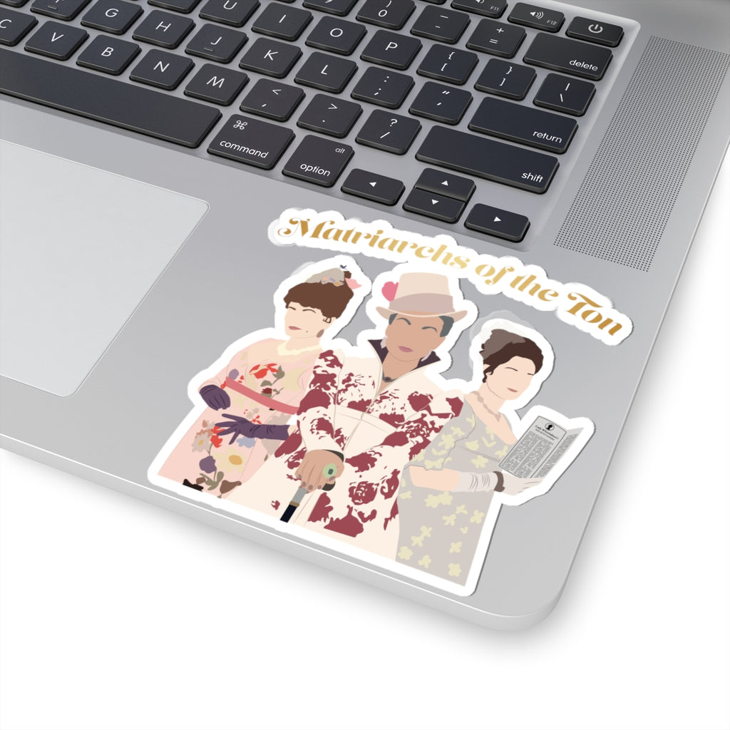 Matriarchs Of The Ton Portia Agatha & Violet Bridgerton Mother's Day Netflix Sticker