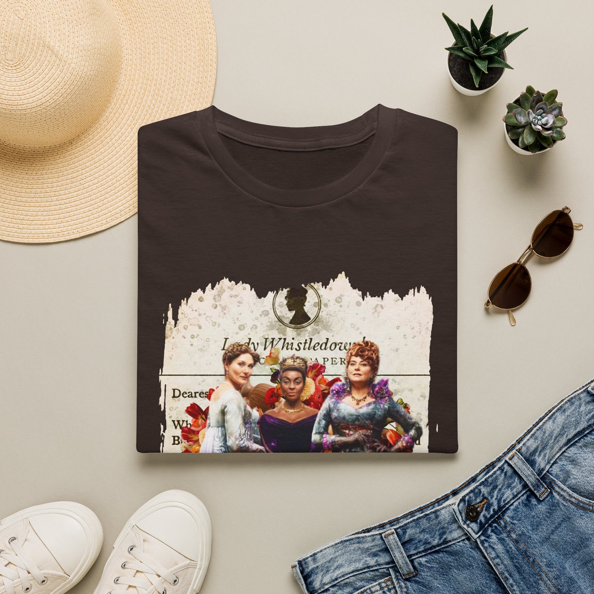 Lady Danbury, Violet Bridgerton, Portia Featherington Lady Whistledown Society Papers Netflix T-Shirt
