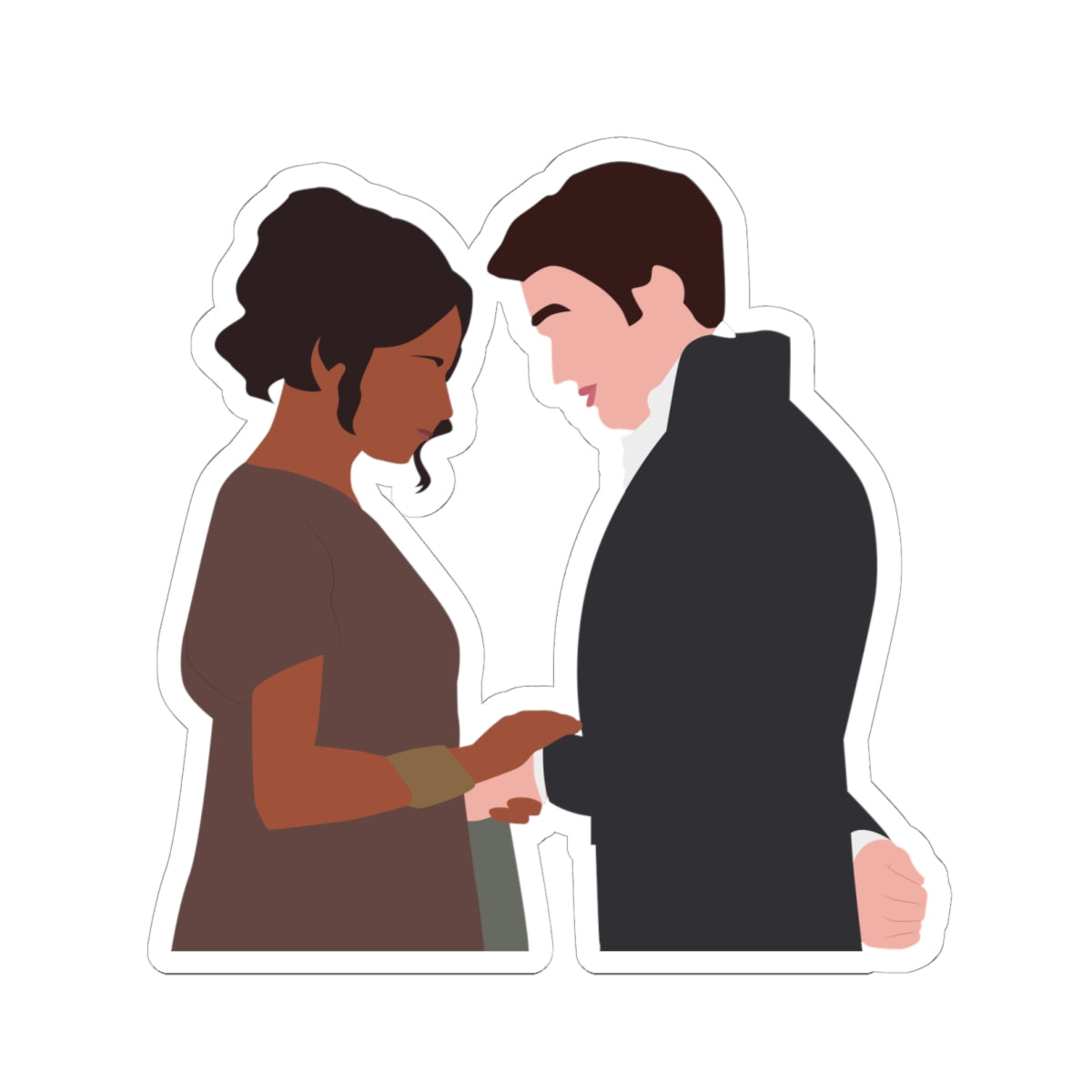 Kanthony Kate & Anthony Bridgerton Netflix Sticker