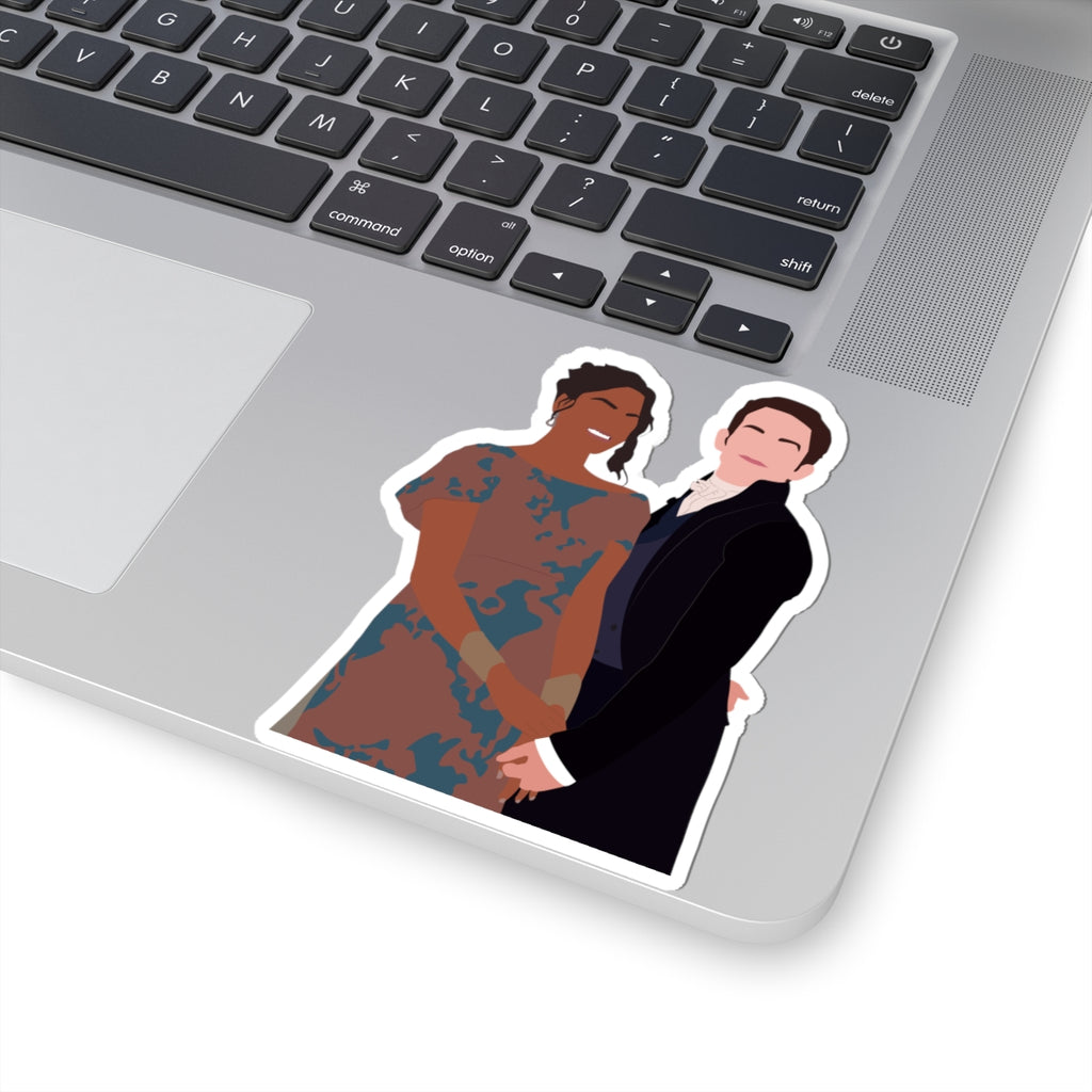 Kate and Anthony Bridgerton Netflix Sticker