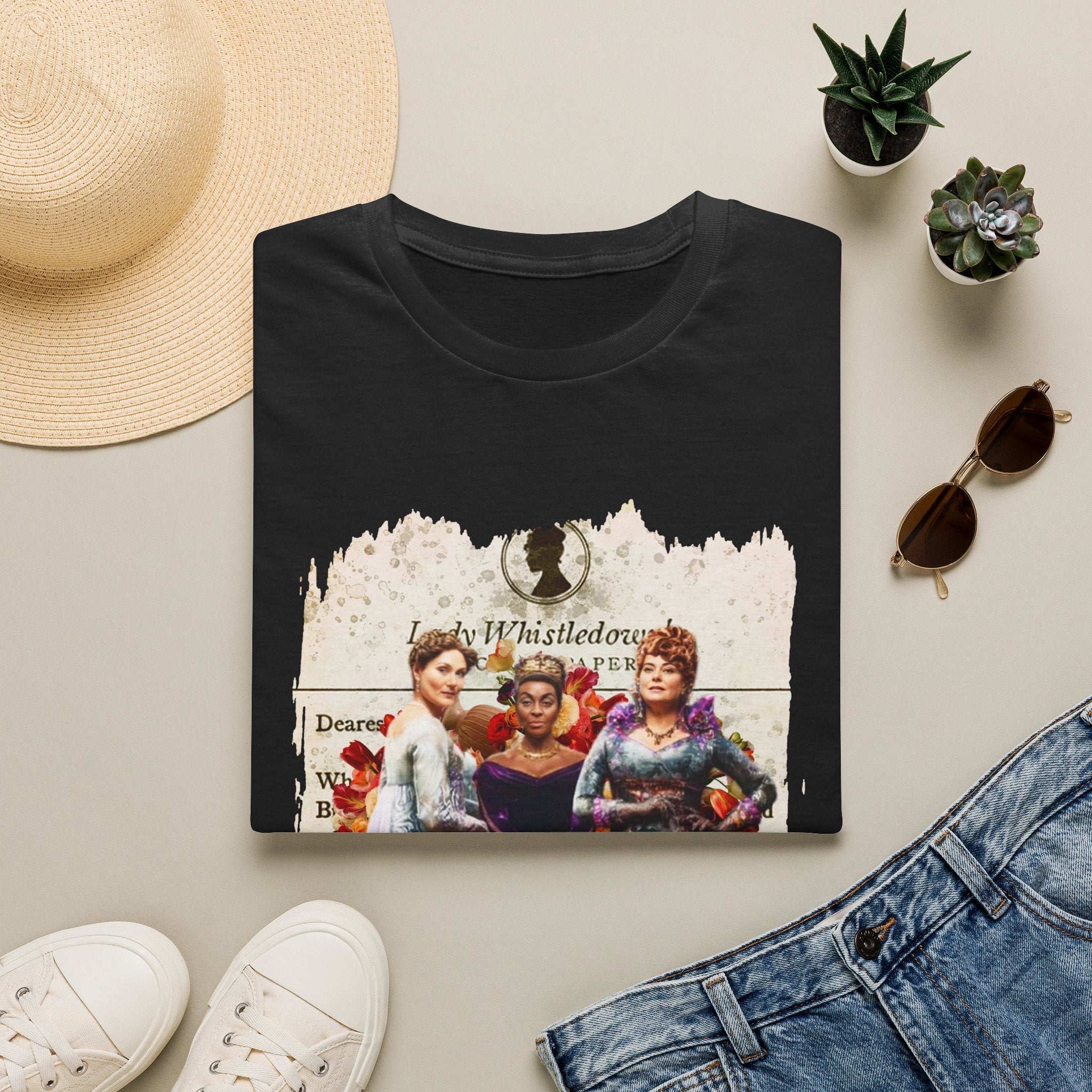 Lady Danbury, Violet Bridgerton, Portia Featherington Lady Whistledown Society Papers Netflix T-Shirt