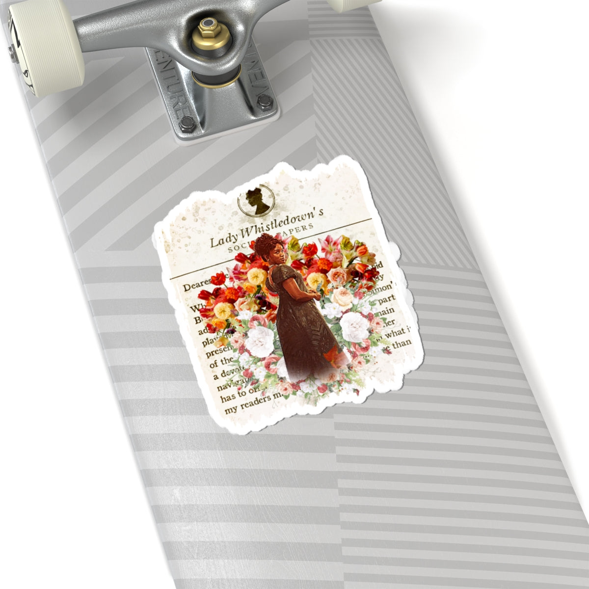 Michaela Stirling Lady Whistledown Society Papers Netflix Sticker