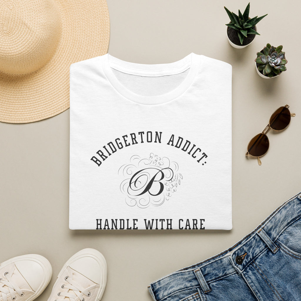 Bridgerton Addict Handle With Care Bridgerton Netflix Funny T-Shirt