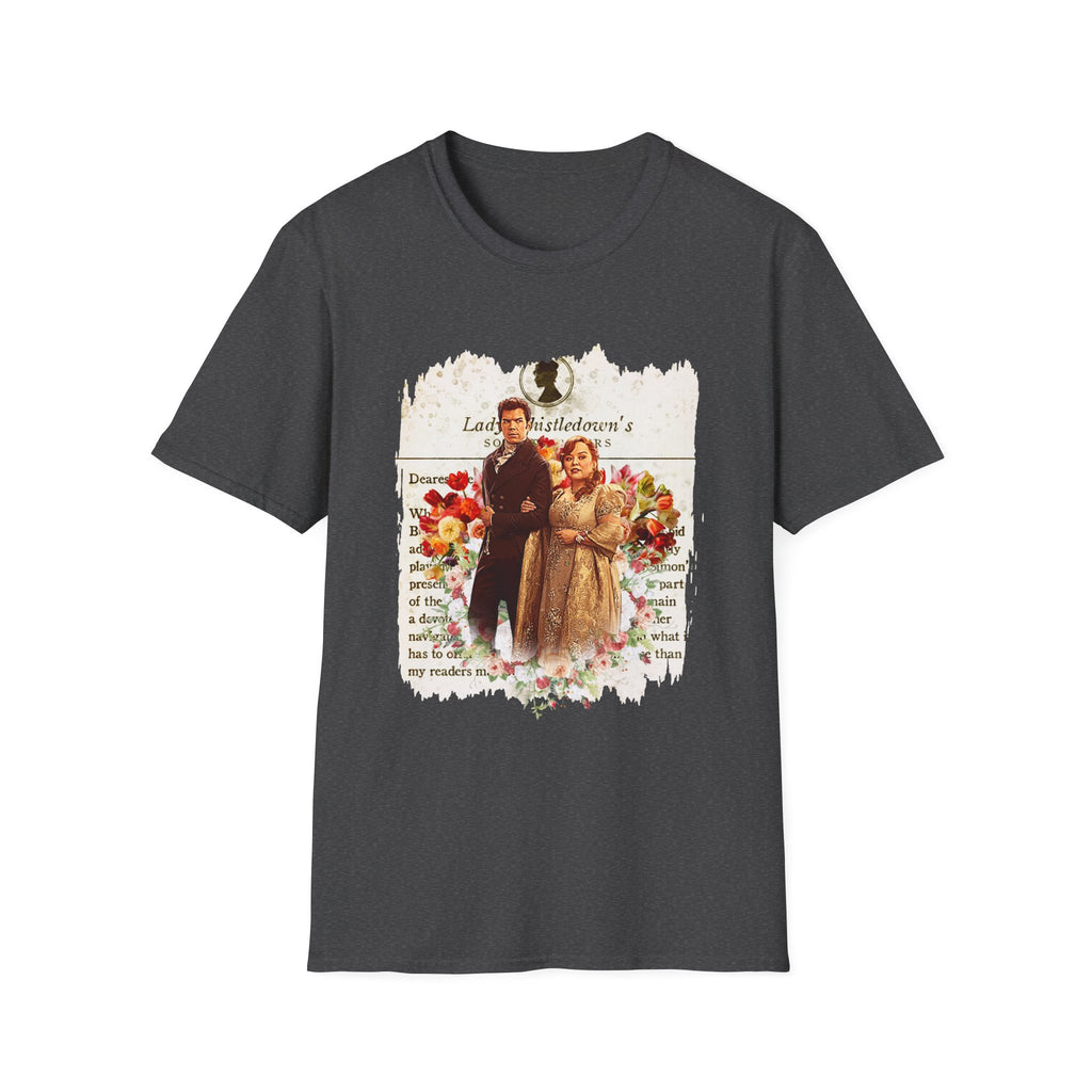 Colin Bridgerton & Penelope Bridgerton Lady Whistledown Society Papers Netflix T-Shirt