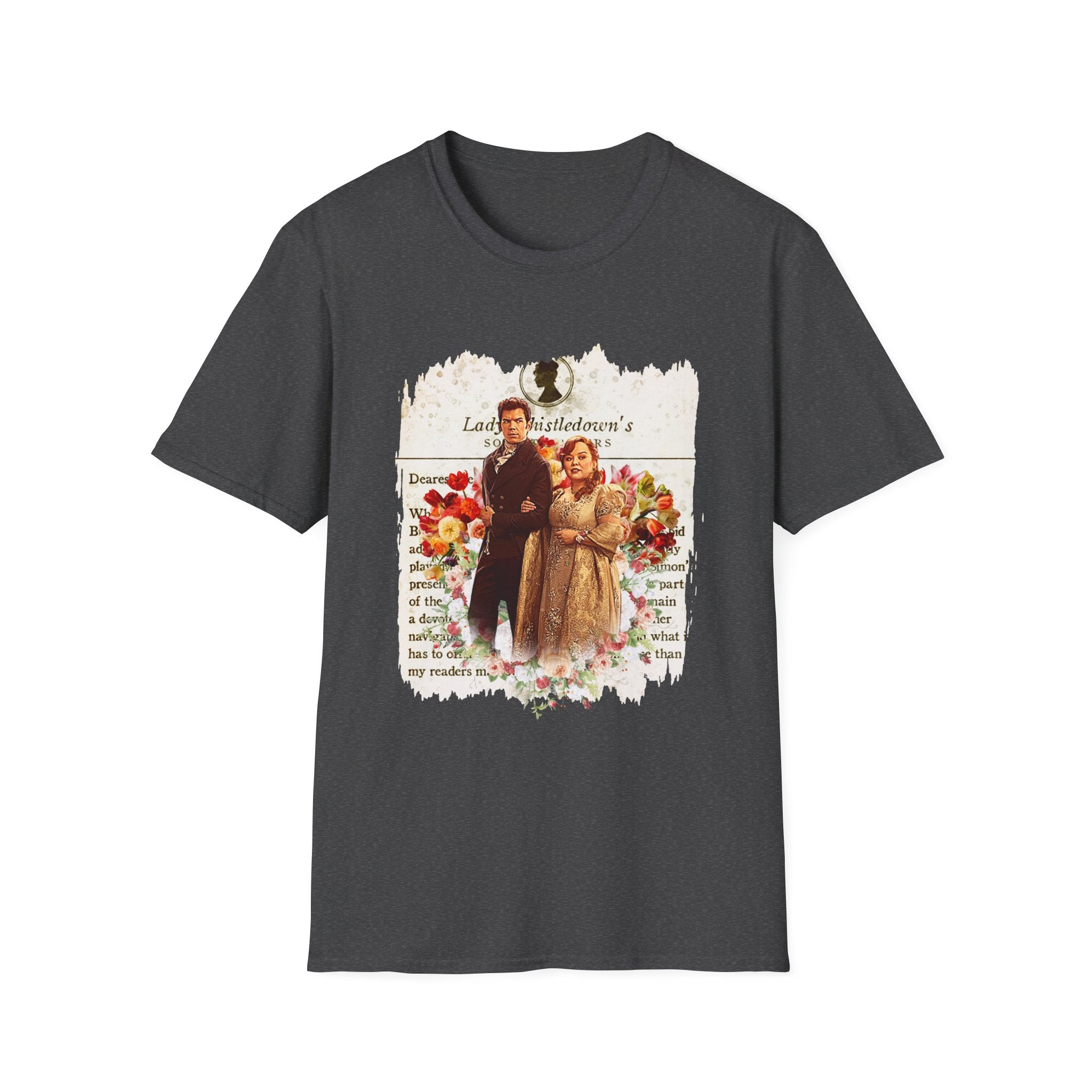 Colin Bridgerton & Penelope Bridgerton Lady Whistledown Society Papers Netflix T-Shirt