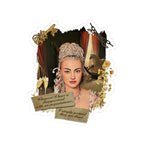 Cressida Cowper Portrait Netflix Sticker