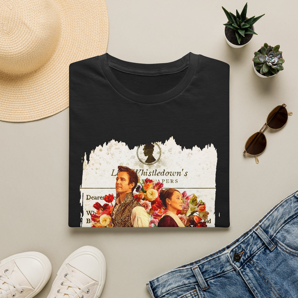 Benedict Bridgerton & Sophie Baek Back To Back Lady Whistledown Society Papers Netflix T-Shirt