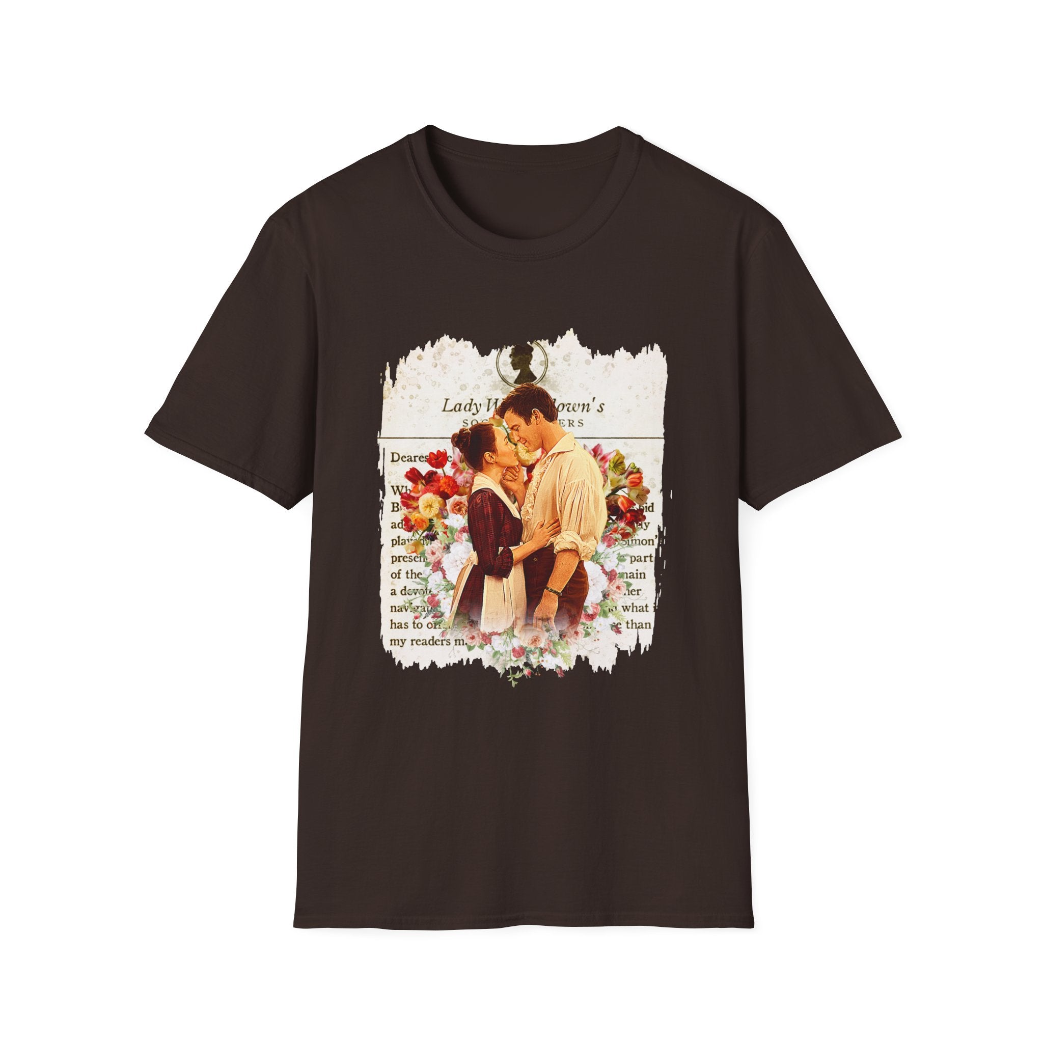 Benedict Bridgerton & Maid Sophie Baek Lady Whistledown Society Papers Netflix T-Shirt