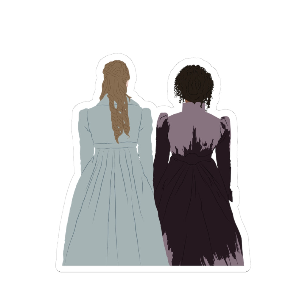 Francesca & Michaela Stirling Backside Sticker