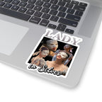 Lady In Silver 90's Bridgerton Netflix Sticker
