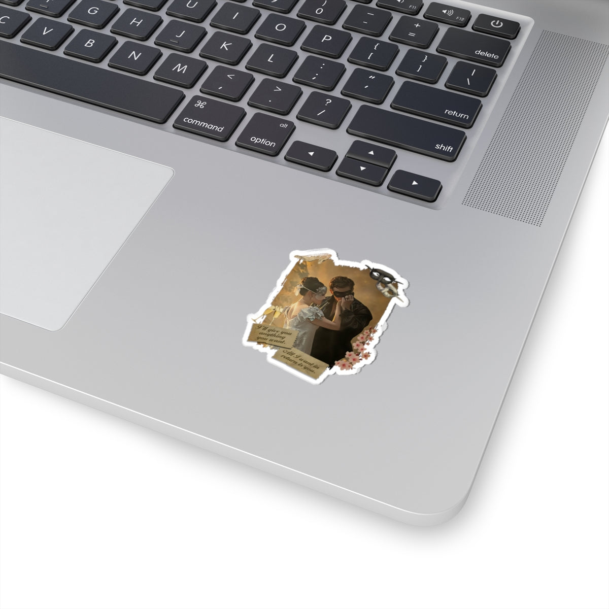 I Will Give You Anything You Want Benedict & Sophie Bridgerton Quote Netflix Sticker