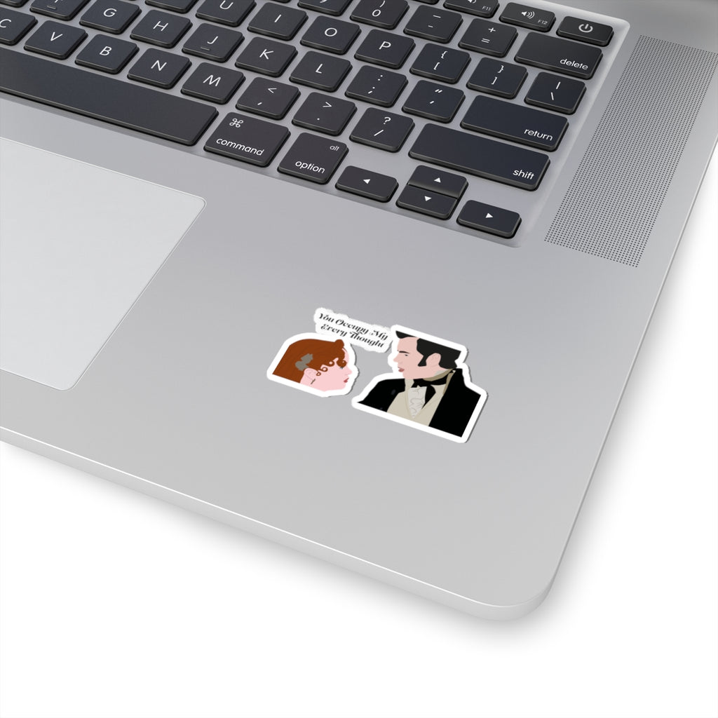 You Occupy My Every Thought Colin & Penelope Bridgerton Netflix Sticker
