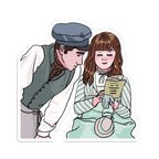 Eloise and Theo Netflix Bridgerton Sticker