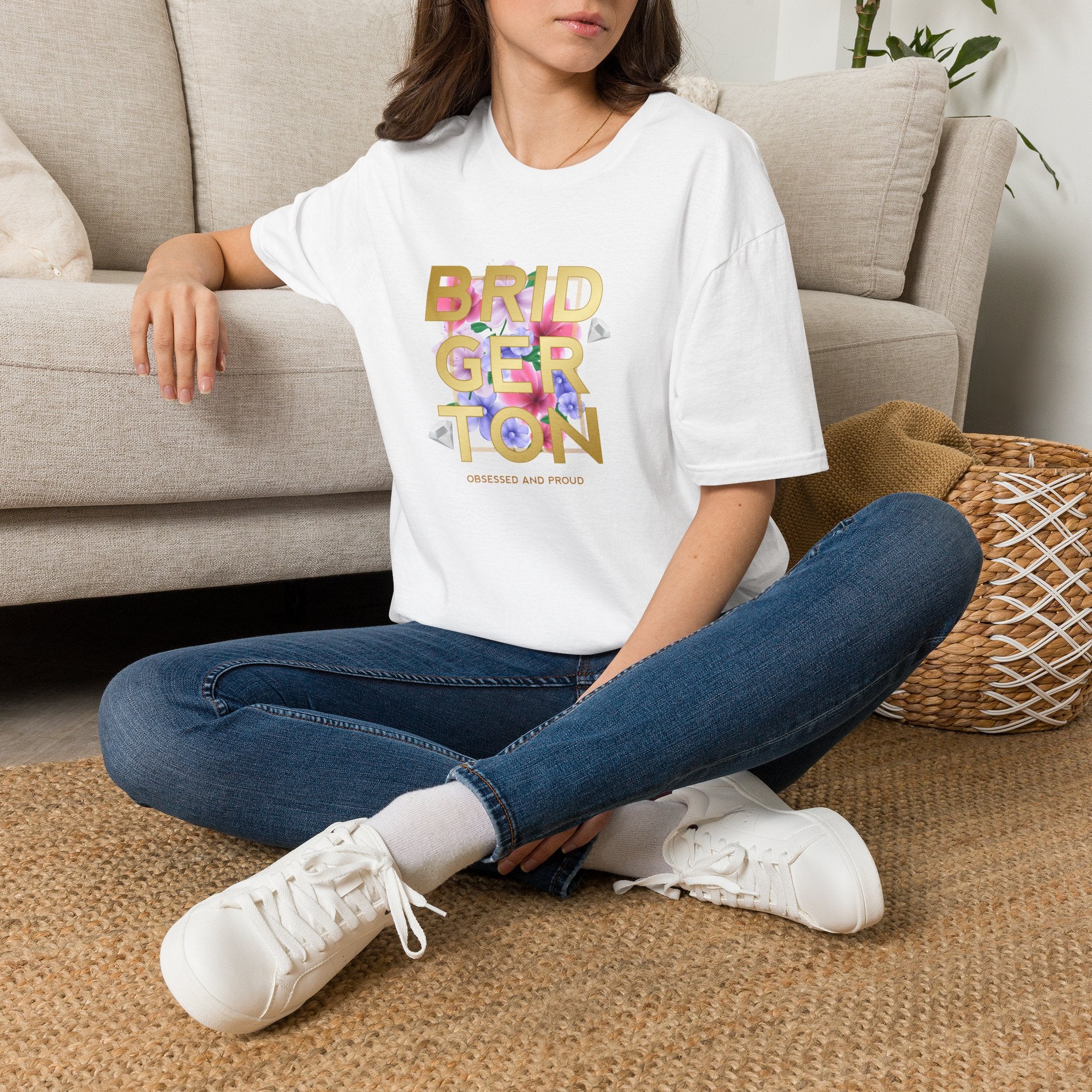 Bridgerton Obsessed And Proud Netflix T-Shirt