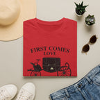 First Comes Love Polin Carriage Bridgerton Netflix T-Shirt