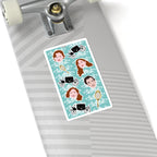 Penelope & Colin Polin Carriage Mirror Bridgerton Netlix Sticker