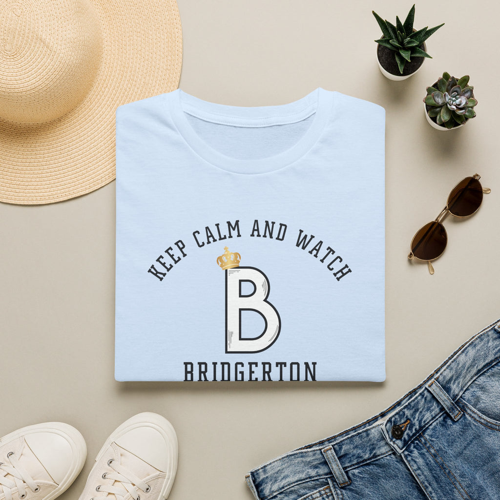 Keep Calm And Watch Bridgerton Netflix Bridgerton Cute T-Shirt