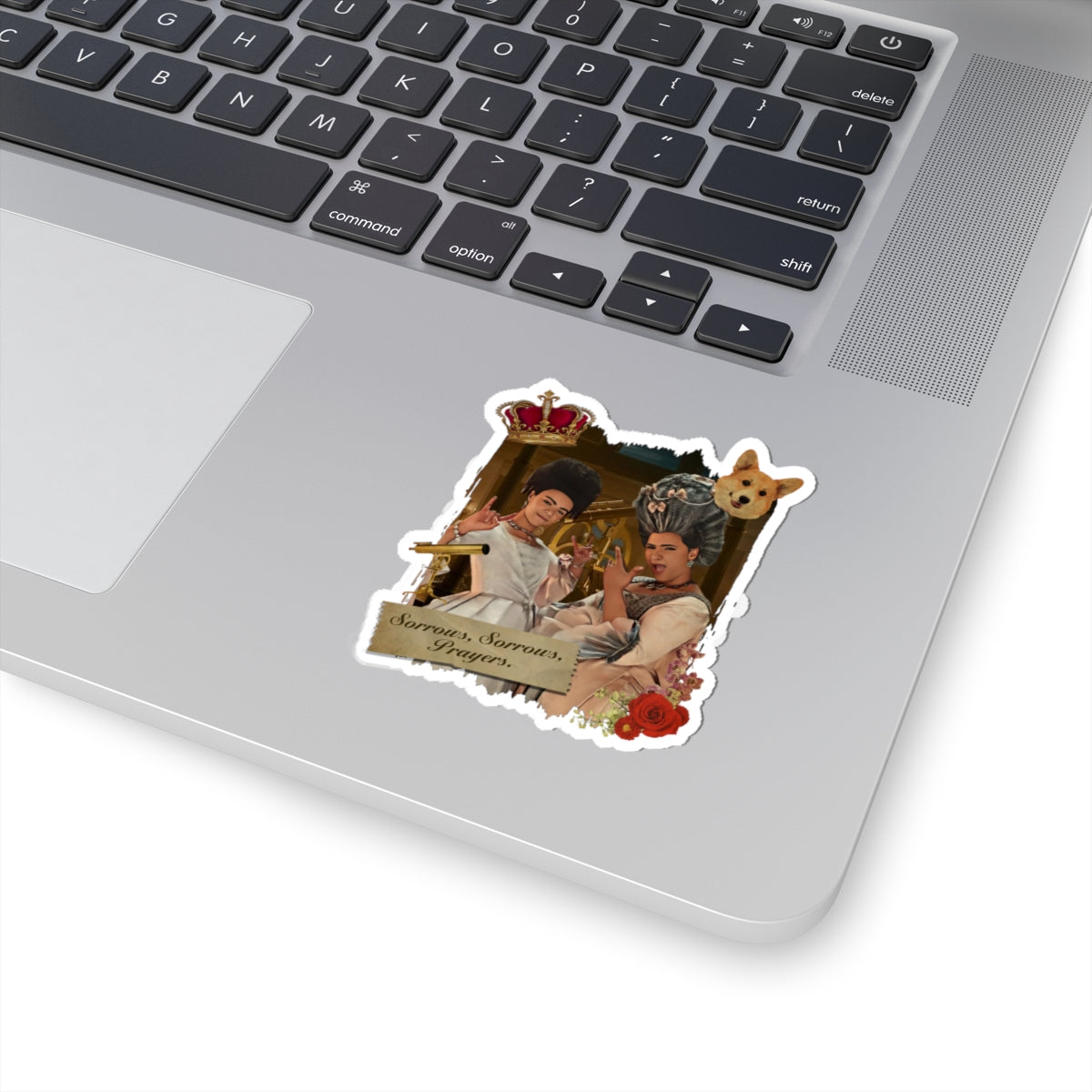 Sorrows, Sorrows, Prayers Queen Charlotte Bridgerton Netflix Sticker